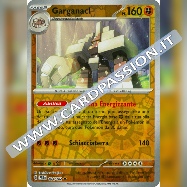 104/182 Garganacl Reverse | Paradosso Temporale