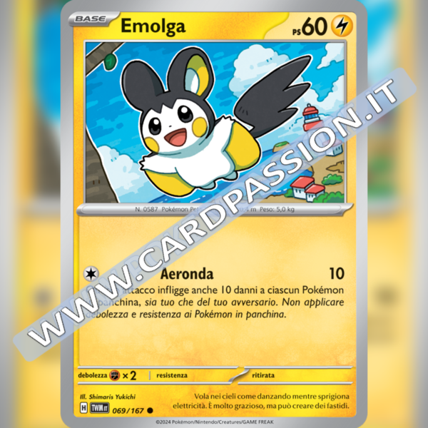 069/167 Emolga | Crepuscolo Mascherato