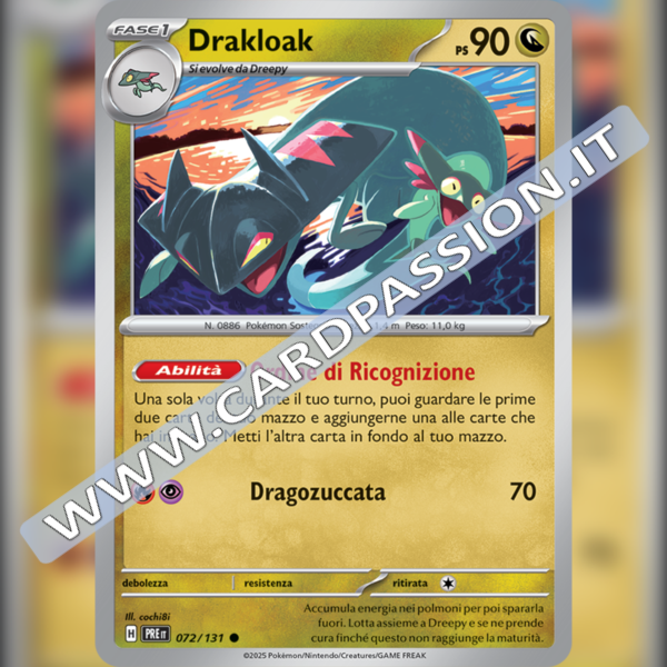 072/131 Drakloak | Evoluzioni Prismatiche
