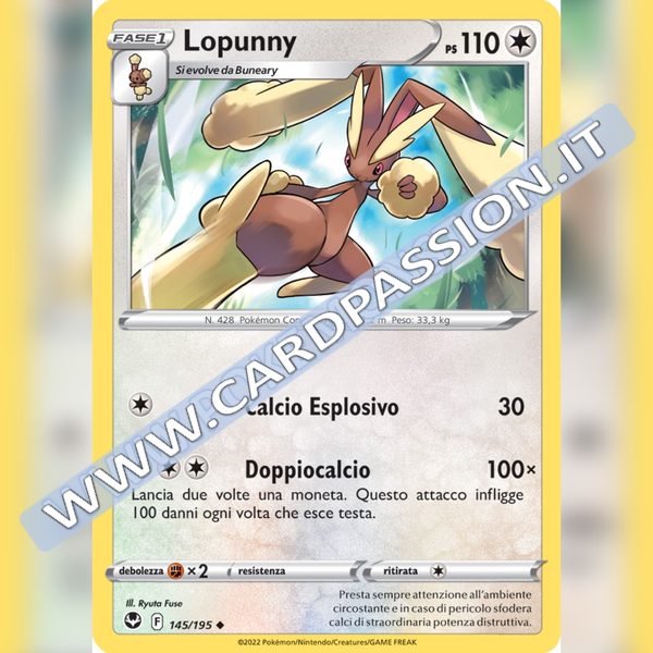 145/195 Lopunny | Tempesta Argentata