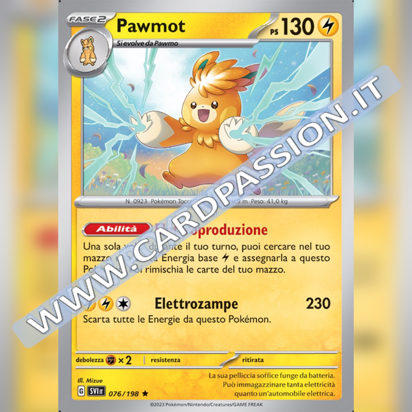 076/198 Pawmot Holo | Scarlatto e Violetto