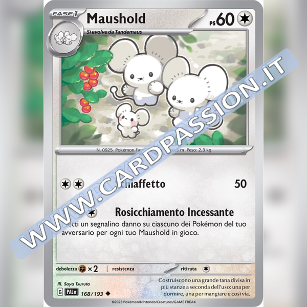 168/193 Maushold | Evoluzioni a Paldea