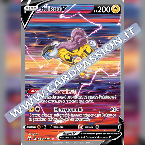 GG41/GG70 Raikou V Galleria di Galar | Zenit Regale