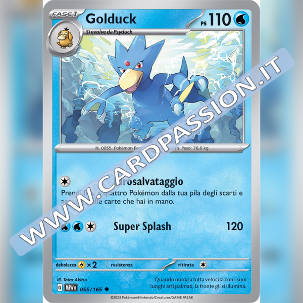 055/165 Golduck | Scarlatto e Violetto 151