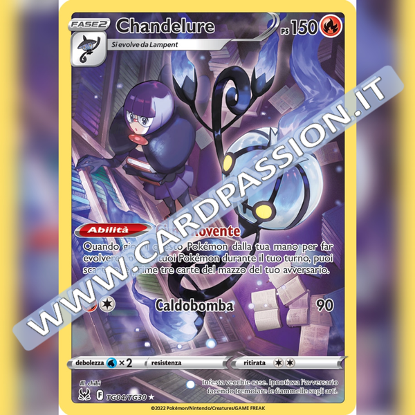 TG04/TG30 Chandelure | Origine Perduta - Card Passion