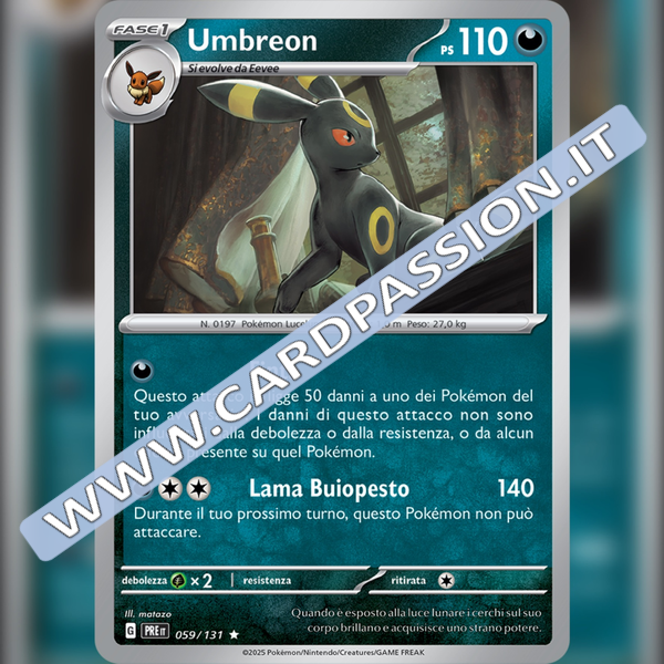 059/131 Umbreon Holo | Evoluzioni Prismatiche