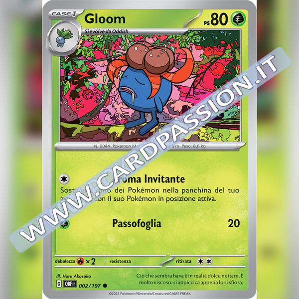 002/197 Gloom | Ossidiana Infuocata