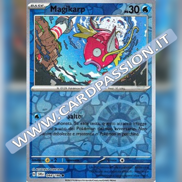 044/198 Magikarp Reverse | Scarlatto e Violetto