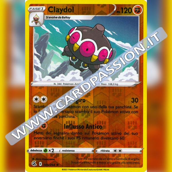 145/264 Claydol Reverse | Colpo Fusione - Card Passion