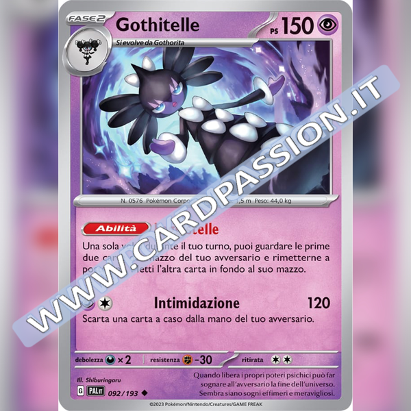 092/193 Gothitelle | Evoluzioni a Paldea