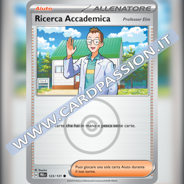 123/131 Ricerca Accademica Poke Ball Reverse | Evoluzioni Prismatiche