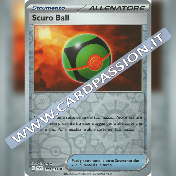 175/191 Scuro Ball Reverse | Scintille Folgoranti
