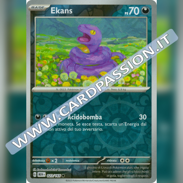 023/165 Ekans Reverse | Scarlatto e Violetto 151