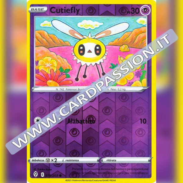 078/203 Cutiefly Reverse | Evoluzioni Eteree - Card Passion