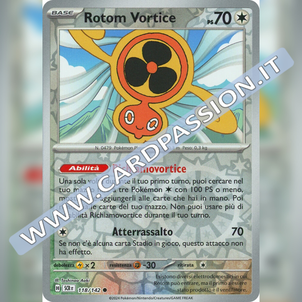 118/142 Rotom Vortice Reverse | Corona Astrale