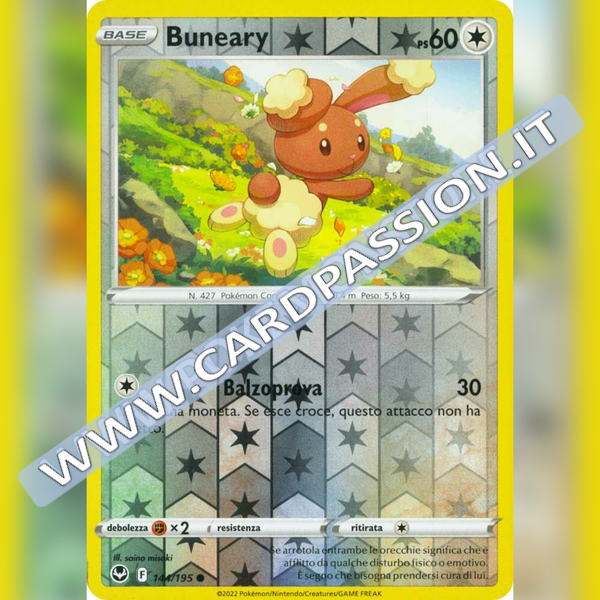 144/195 Buneary Reverse | Tempesta Argentata