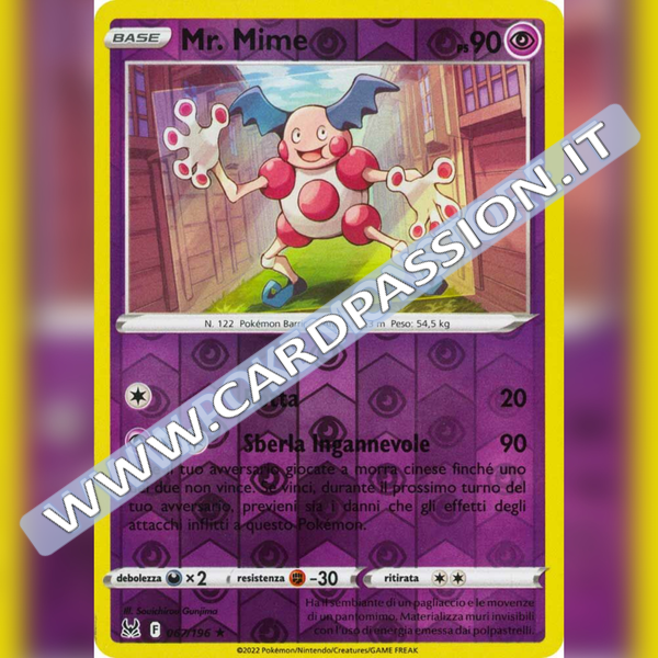 067/196 Mr. Mime Reverse | Origine Perduta - Card Passion