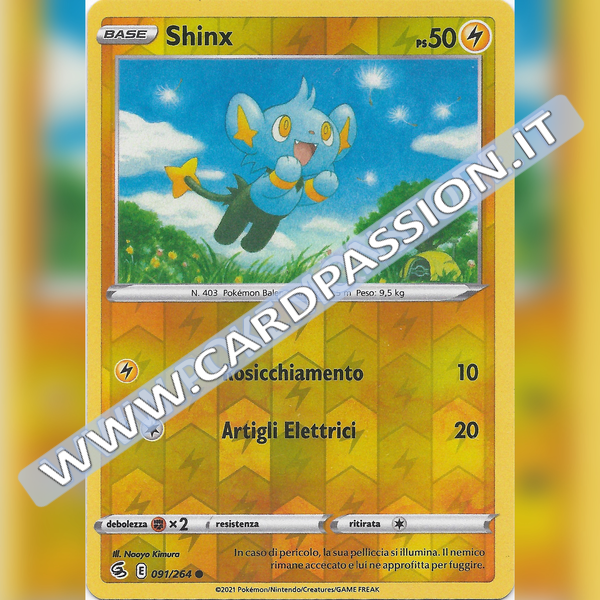 091/264 Shinx Reverse | Colpo Fusione - Card Passion