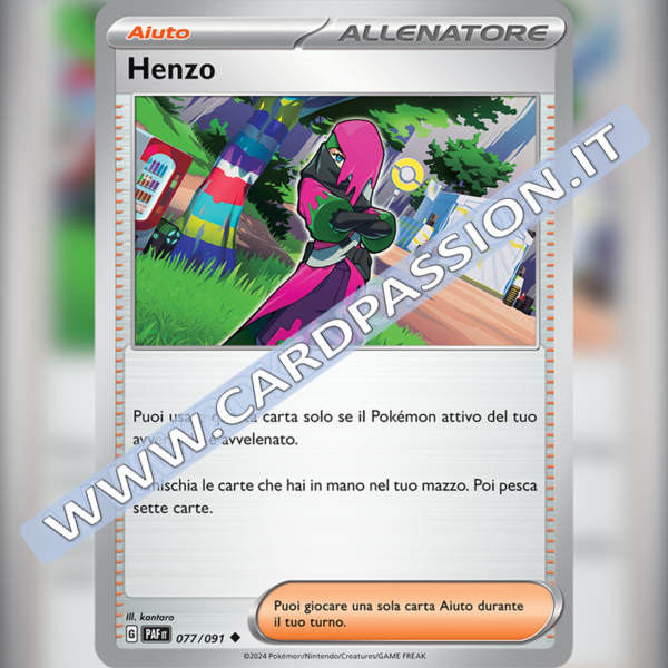 077/091 Henzo | Destino di Paldea