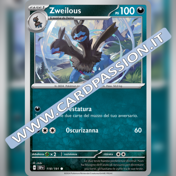 118/191 Zweilous | Scintille Folgoranti