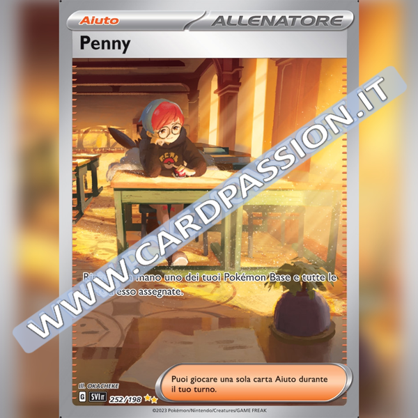 252/198 Penny (Alternative Art) | Scarlatto e Violetto