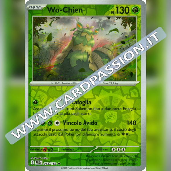 018/182 Wo-Chien Reverse | Paradosso Temporale