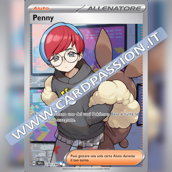 239/198 Penny (Full Art) | Scarlatto e Violetto