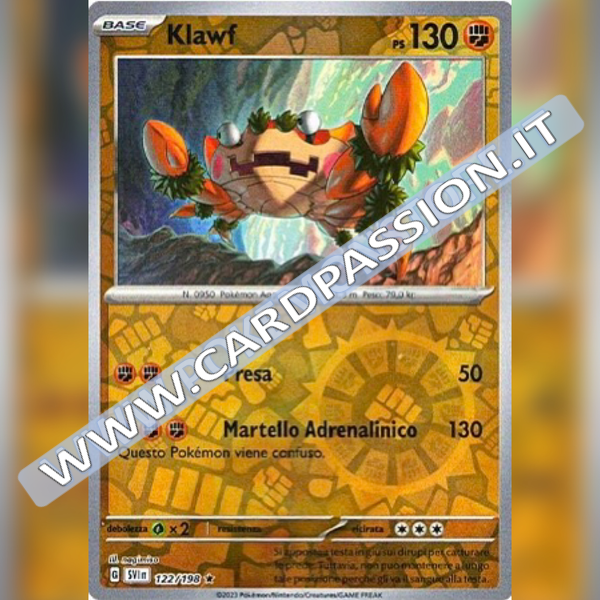 122/198 Klawf Reverse | Scarlatto e Violetto