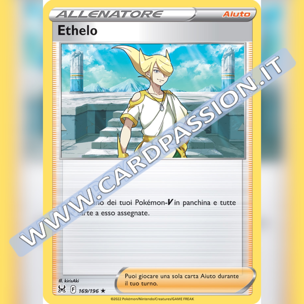 169/196 Ethelo Holo | Origine Perduta - Card Passion