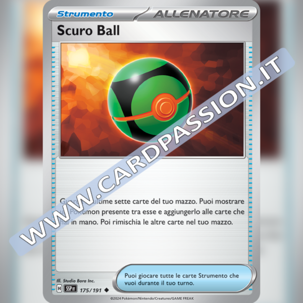 175/191 Scuro Ball | Scintille Folgoranti
