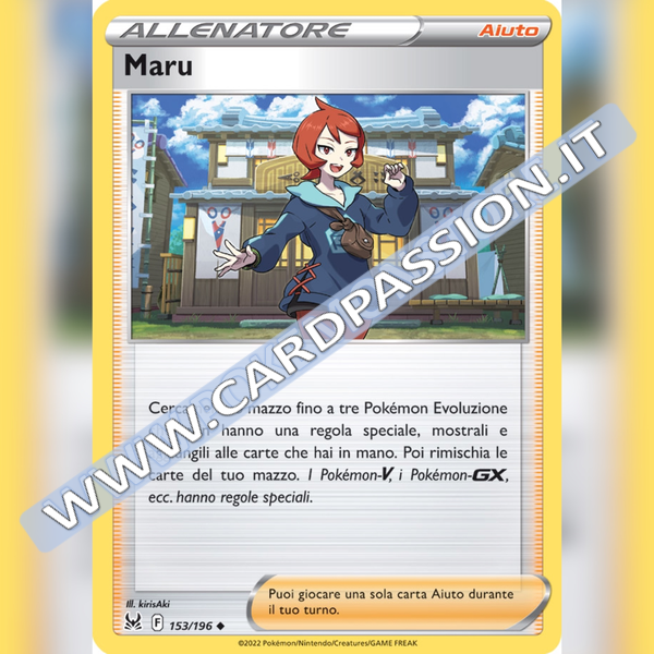 153/196 Maru | Origine Perduta - Card Passion