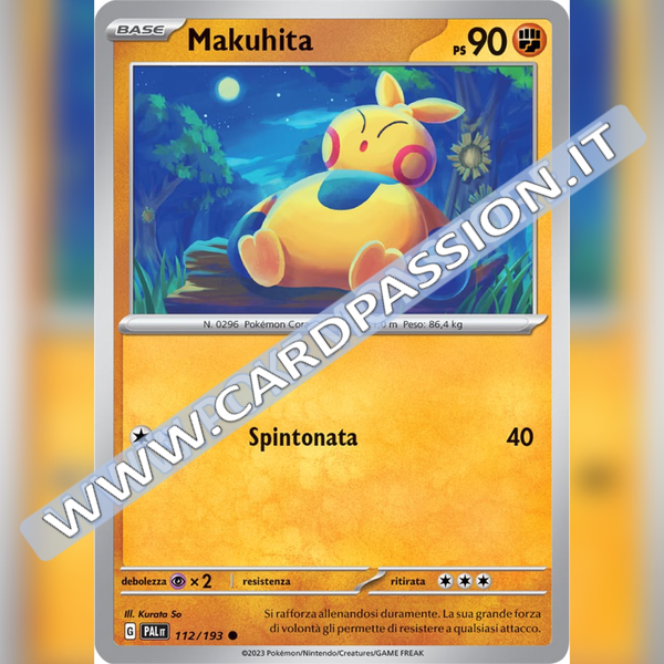 112/193 Makuhita | Evoluzioni a Paldea
