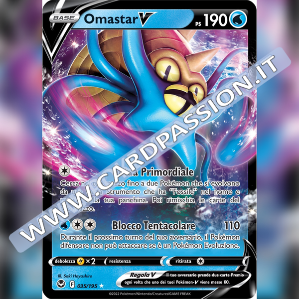 035/195 Omastar V | Tempesta Argentata