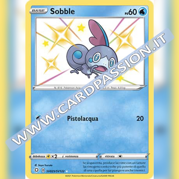 SV025/SV122 Sobble Baby Shiny | Destino Splendente - Card Passion