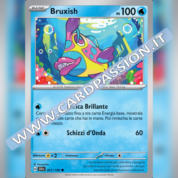 051/198 Bruxish | Scarlatto e Violetto