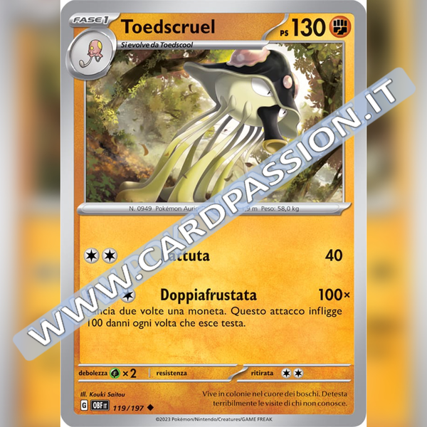 119/197 Toedscruel | Ossidiana Infuocata