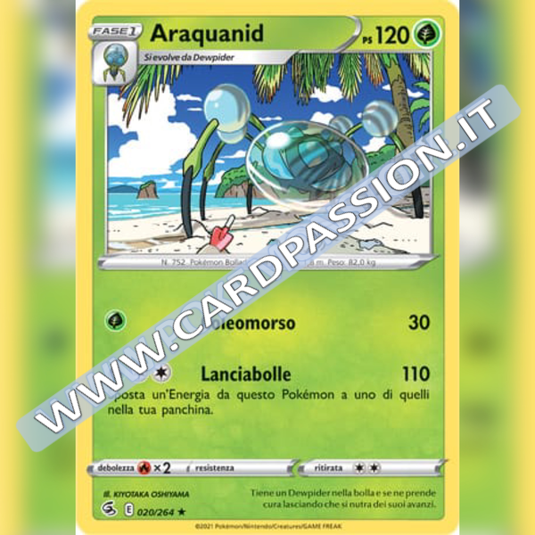 020/264 Araquanid | Colpo Fusione - Card Passion