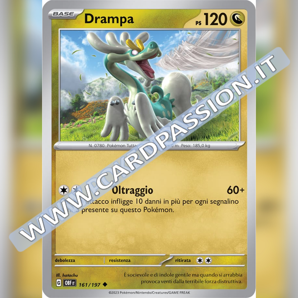 161/197 Drampa | Ossidiana Infuocata