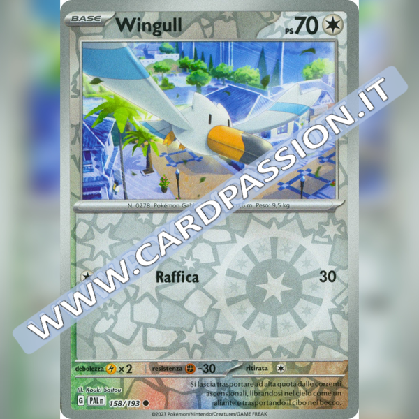 158/193 Wingull Reverse | Evoluzioni a Paldea