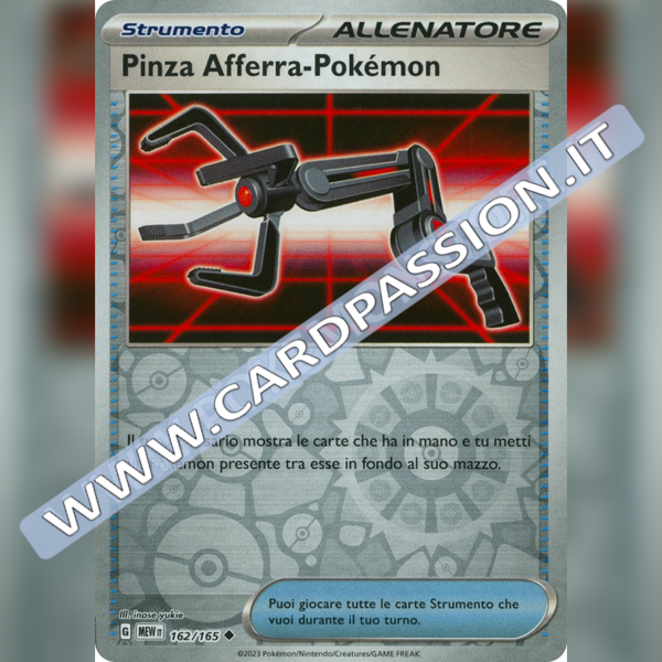 162/165 Pinza Afferra-Pokemon Reverse | Scarlatto e Violetto 151