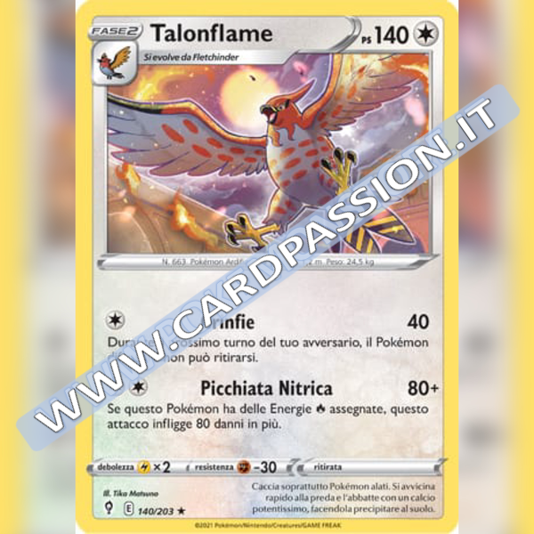 140/203 Talonflame | Evoluzioni Eteree - Card Passion