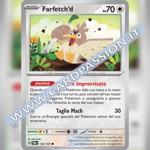 132/167 Farfetch'd | Crepuscolo Mascherato