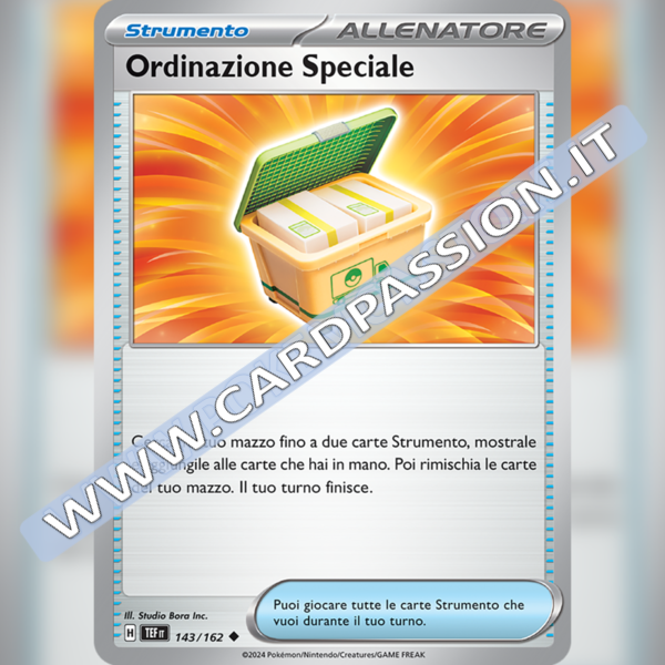 143/162 Ordinazione Speciale | Cronoforze