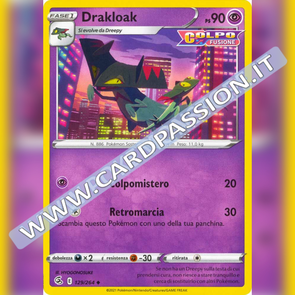 129/264 Drakloak | Colpo Fusione - Card Passion