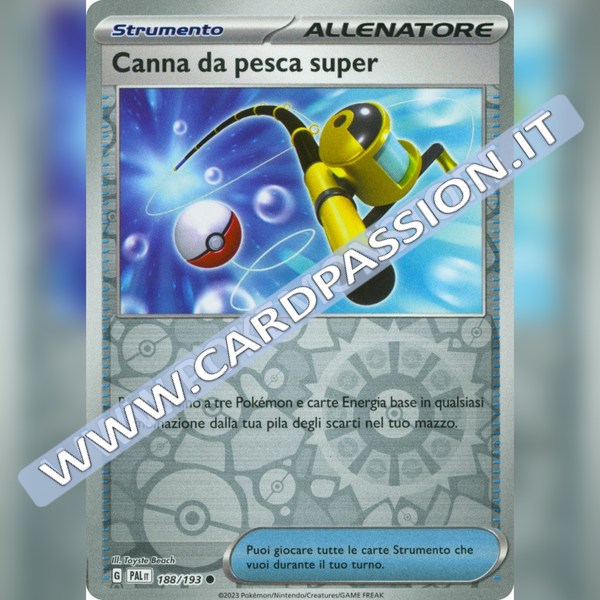 188/193 Canna da Pesca Super Reverse | Evoluzioni a Paldea