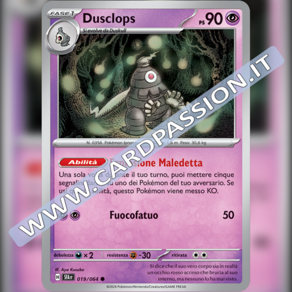 019/064 Dusclops | Segreto Fiabesco