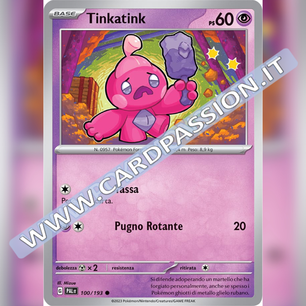 100/193 Tinkatink | Evoluzioni a Paldea
