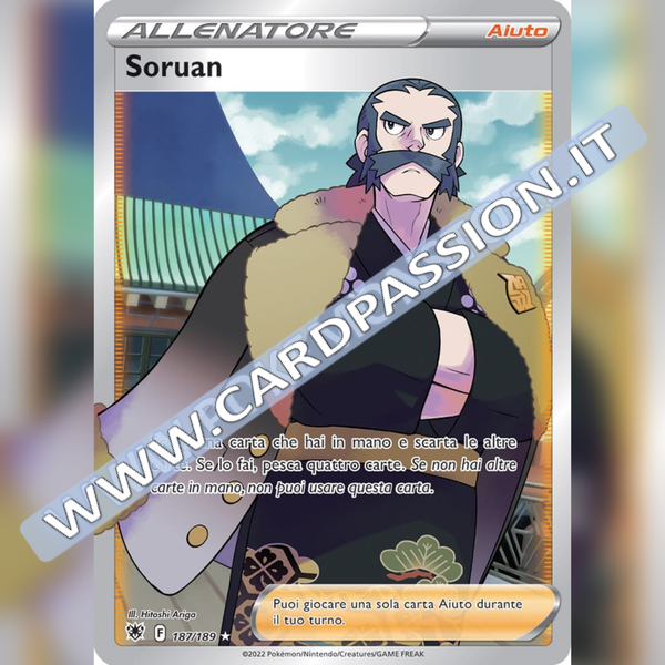 187/189 Soruan (Full Art) | Lucentezza Siderale - Card Passion
