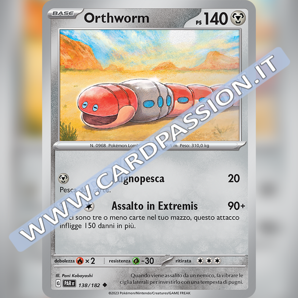 138/182 Orthworm | Paradosso Temporale