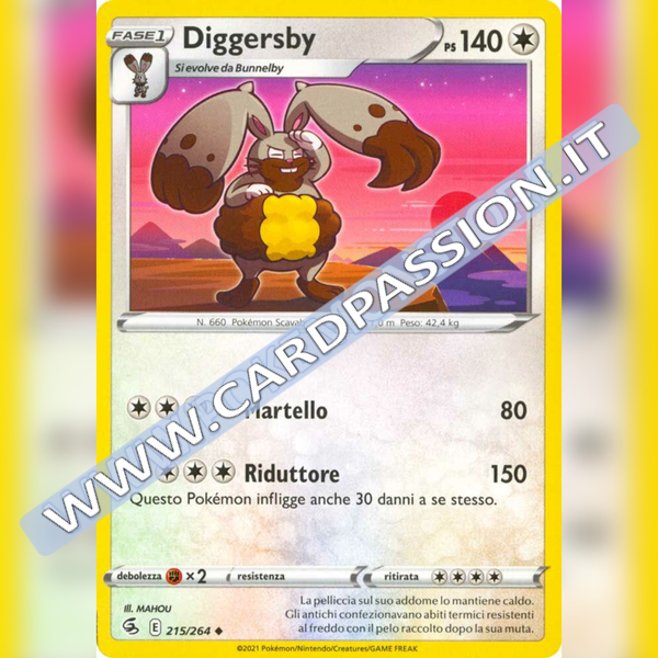 215/264 Diggersby | Colpo Fusione - Card Passion